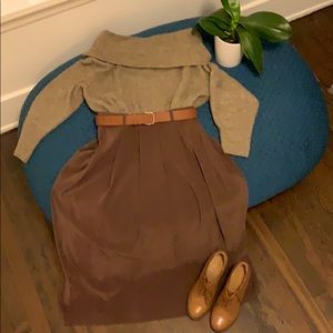 Vintage A-line  skirt size 8-10